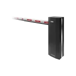 barreira de parque de estacionamento eletromecânica com haste fechada